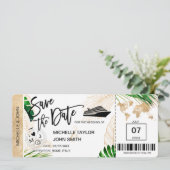 Sparen de Datum die Wereldkaart van de Passende Pa Kaart (Staand voorkant)