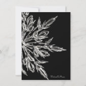 Sparen de Datum Eenvoudige Weddenschap van de Wint Save The Date (Achterkant)