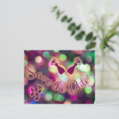 Sparen de Datum Einladungskarte! Briefkaart (Staand voorkant)