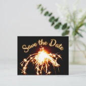 Sparen de Datum Einladungskarte! Briefkaart (Staand voorkant)