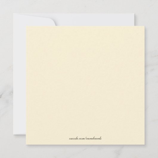 Sparen de datum Elegant floral lijst CC1250  Kaart (Achterkant)