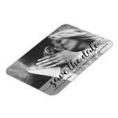 Sparen de Datum elegant het manuscriptFoto van het Magneet (Linkerzijde)