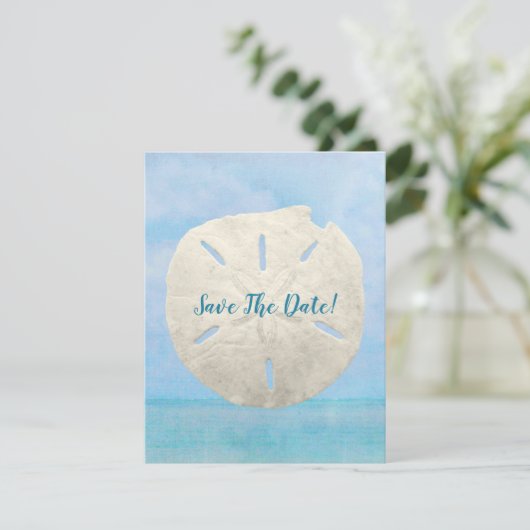Sparen de Datum en de dollar Save The Date (Staand voorkant)