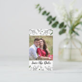 Sparen de Datum Fanical Drawn van de Fanical Handt Visitekaartje (Staand voorkant)