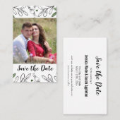 Sparen de Datum Fanical Drawn van de Fanical Handt Visitekaartje (Voorkant / Achterkant)