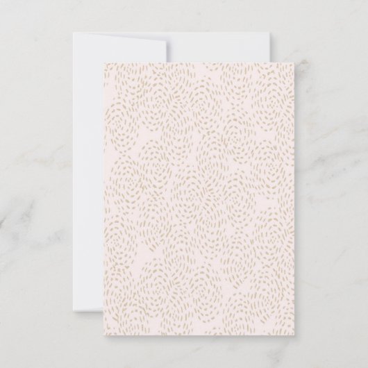 Sparen de Datum Faux Gold Achtergrond in het Spaan Save The Date (Achterkant)