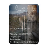 Sparen de Datum - Flexibel Magnet Magneet (Verticaal)