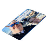 Sparen de Datum Flexibele Magnet van de Foto Magneet (Linkerzijde)