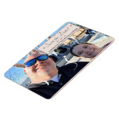 Sparen de Datum Flexibele Magnet van de Foto Magneet (Linkerzijde)