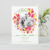 Sparen de Datum - Foto, Tropisch, Hawaiian, Island Save The Date (Staand voorkant)