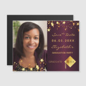 Sparen de Datum fotograduatie party gragundy (Voorkant / Achterkant)