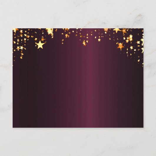 Sparen de Datum fotograduatie party gragundy Briefkaart (Achterkant)