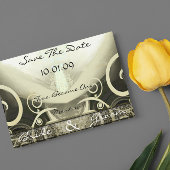 Sparen de Datum Gedraaide Briefkaart van Cala Lily