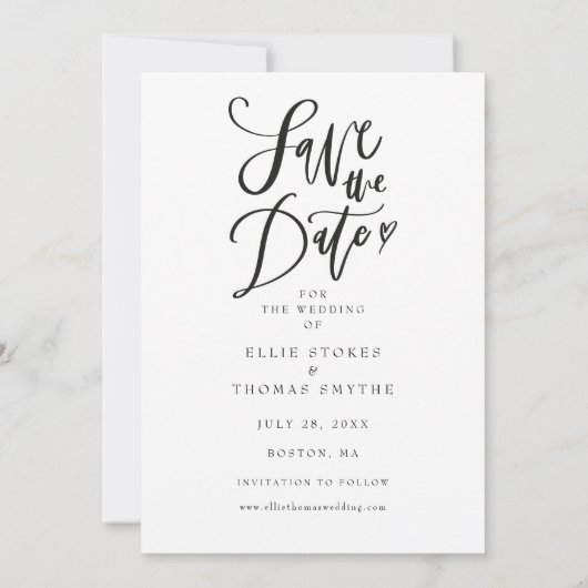 Sparen de Datum Gematigde Foto van het Manuscript  Kaart (Achterkant)