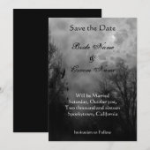 Sparen de Datum Gemeentelijke Kaart van de Aankond (Voorkant / Achterkant)