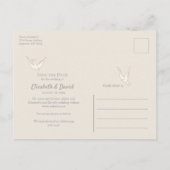 Sparen de Datum George Barbier Love koppel CC1224 Briefkaart (Achterkant)