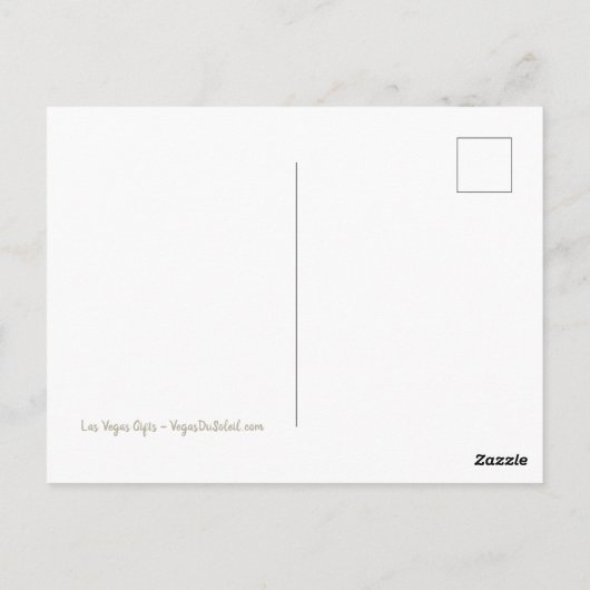 Sparen de Datum Gepersonaliseerd Briefkaart Las Ve (Achterkant)