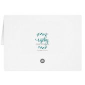 Sparen de Datum, gepersonaliseerde Zonnebloem (Achterkant Horizontaal)