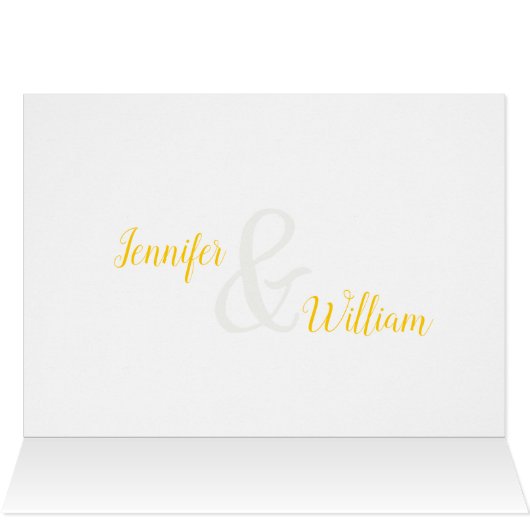 Sparen de Datum, gepersonaliseerde Zonnebloem (Binnen Horizontaal (Boven))