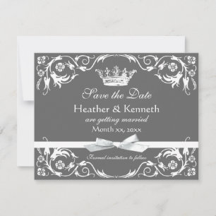 Sparen de Datum Gewas Wit Save The Date