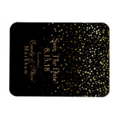 Sparen de Datum Golden Stars Magnet Magneet (Horizontaal)