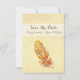 Sparen de Datum Golden Veer Save The Date