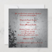 Sparen de Datum Gothic Kruis en de Uitnodiging van (Achterkant)