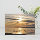 Sparen de Datum - gouden bruiloft (1) Save The Date (Staand voorkant)