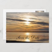 Sparen de Datum - gouden bruiloft (1) Save The Date (Voorkant / Achterkant)