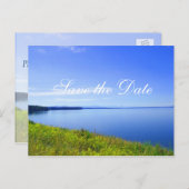 Sparen de datum, Grand Teton National Park. Aankondigingskaart (Voorkant / Achterkant)