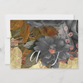 Sparen de Datum Grijze Golden Save The Date (Achterkant)