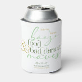 Sparen de Datum Groene het Levensmiddel Slechte Da Blikjeskoeler (Blikje Achterkant)