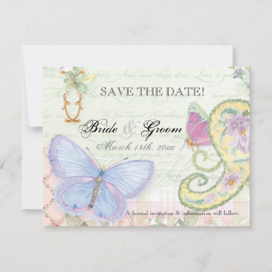 Sparen de Datum - het Collectie van de Berichten v Save The Date (Voorkant)