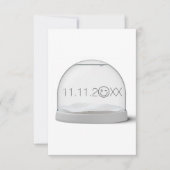 Sparen de Datum, het Jubileum, de Uitnodiging van  (Voorkant)