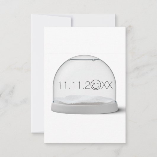 Sparen de Datum, het Jubileum, de Uitnodiging van  (Voorkant)