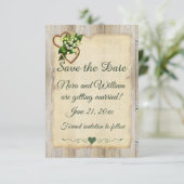 Sparen de Datum, het Land, het Grijze Hout, Lily & (Staand voorkant)