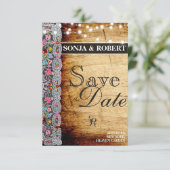 Sparen de Datum - Hongaarse Kalocsai Kaart (Staand voorkant)