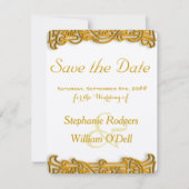 Sparen de Datum Ierse Gouden Weddenschap Save The Date (Voorkant)