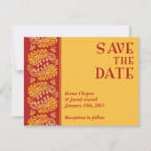 Sparen de Datum Indiase Aankondiging (Voorkant)