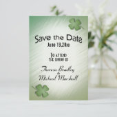 Sparen de Datum Irish Dream Wedding Save The Date (Staand voorkant)