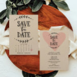Sparen de Datum kalender Rustic getrokken Kraft Ka<br><div class="desc">Gefeliciteerd met je verloving! Zorg ervoor iedereen uw grote evenement met onze mooie kalender kan bijwonen sparen de Data! Klik op de knop "Personaliseren" - en klik vervolgens op "Klik om verder aan te passen" om aan de slag te gaan met uw indeling! Bewerk de agenda eenvoudig en verplaats het...</div>