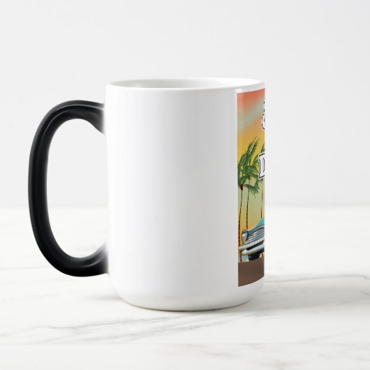 Sparen de Datum Klassieke auto Magische Mok (Links)