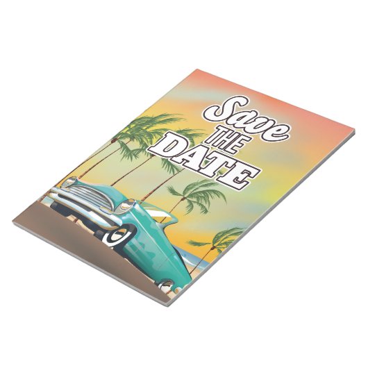 Sparen de Datum Klassieke auto Notitieblok (Schuin)