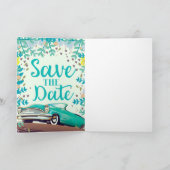 Sparen de Datum   Klassieke Auto. Notitiekaartje (Binnen)