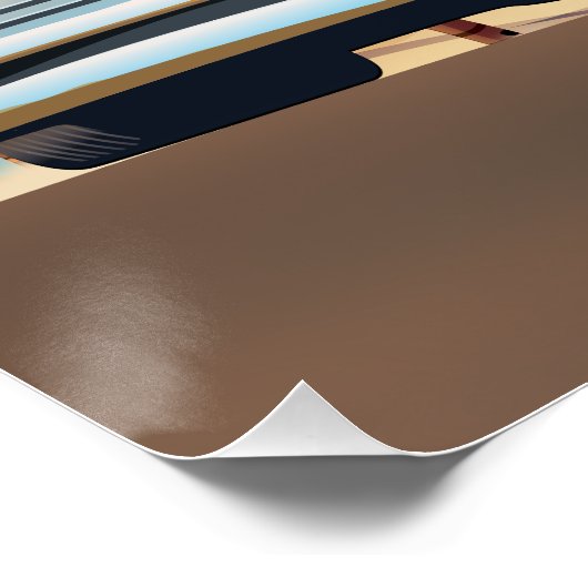 Sparen de Datum Klassieke auto Perfect Poster (Hoek)