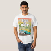 Sparen de Datum Klassieke auto T-shirt (Voorkant volledig)