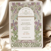 Sparen de Datum Kunst Nieuwe door Mucha Invitat