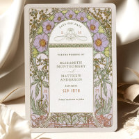 Sparen de Datum Kunst Nieuwe door Mucha Invitat