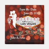 Sparen de Datum Las Vegas 2 Inch Magnet (Voorkant)