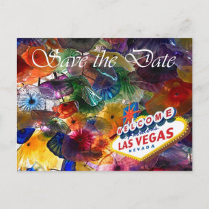 Sparen de Datum Las Vegas Briefkaarten van Bloemen